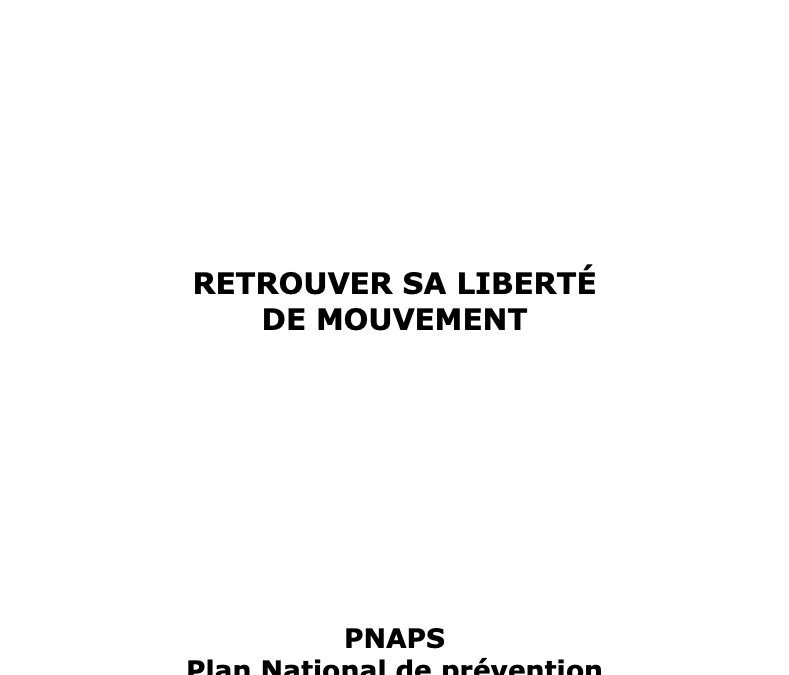 RAPPORT : Retrouver sa liberté de mouvement (Toussaint) – 2008