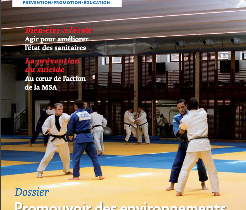 Magazine La Santé en action – Promouvoir des environnement favorables à la pratique de l’AP – n°433 (INPES) – 2015