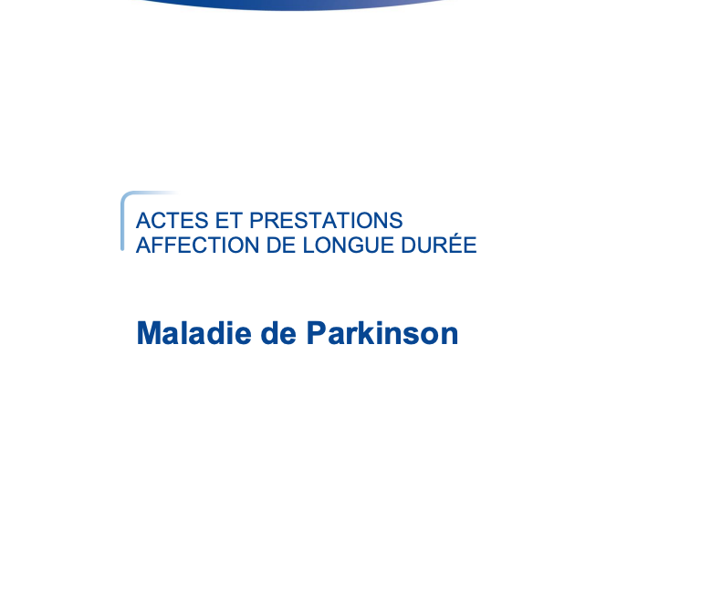 Maladie de Parkinson (ALD n°16)