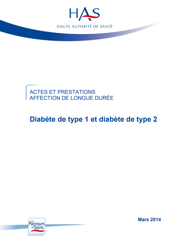 HAS diabète de type 1 et diabète de type 2 OM2S