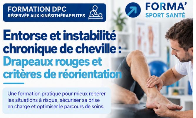 DPC : Entorse et instabilité chronique de cheville