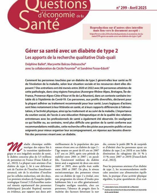 Gérer sa santé avec un diabète de type 2