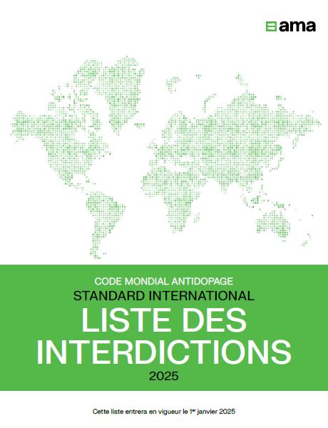 Liste des interdictions 2025