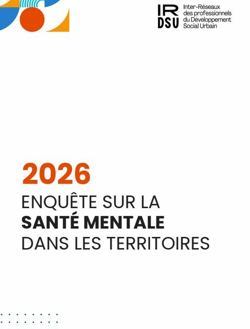 Enquête sur la santé mentale dans les territoires 2026