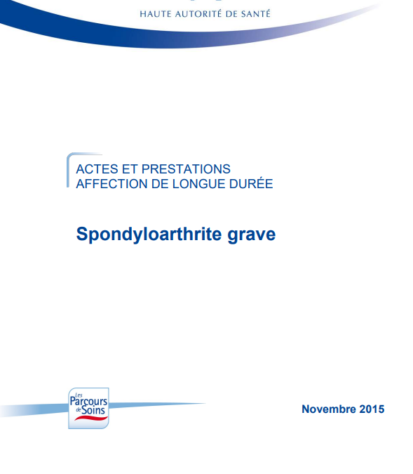 ALD: Spondyloarthrite grave