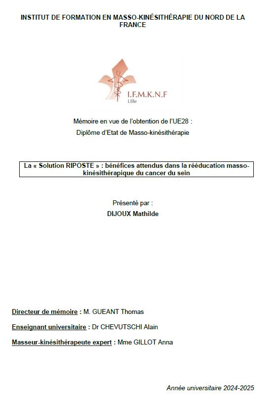 Solution Riposte La solution Riposte | OM2S
